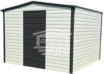Schowek Domek ogrodowy 3x3m drzwi  dach dwuspadowy GP456