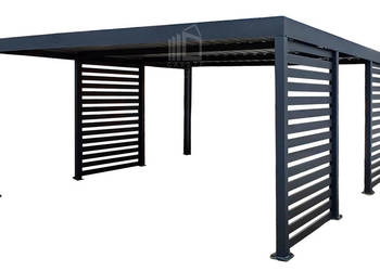 Carport PREMIUM Wiata samochodowa 5x5 dodatkowa zabudowa ID1157