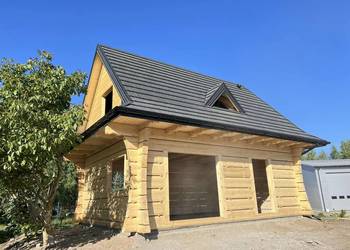 Domek z Bali Płazów 6x8m JODŁA Janosik Mszenie TRANSPOR Montaż cała PL