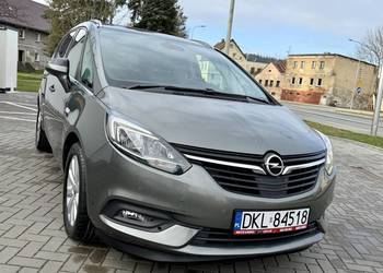 Opel Zafira Lift 7-Foteli Ledy Nawigacja Kamera Zamiana Unikat Ładna