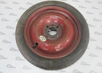 PEUGEOT 206 CITROEN koło dojazdowe 115/70/15 90M 4x108