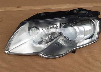 Passat b6 lampa przednia kompletna bi xenon  skrętny