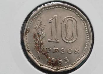 10 Pesos  Argentyna 1963 r.