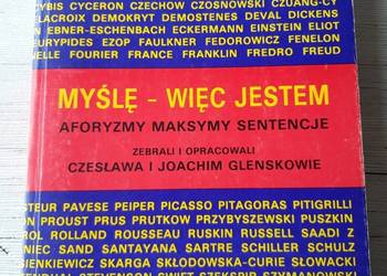 Myślę więc jestem Czesława i Joachim Glenskowie ANTYK 1991