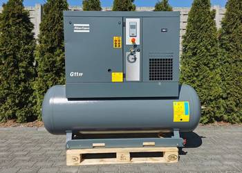2016r 11kw Sprężarka śrubowa ATLAS COPCO G11FF kompresor śrubowy + OSUSZACZ