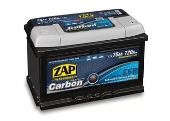 Akumulator ZAP CARBON EFB START&STOP 75Ah 720A