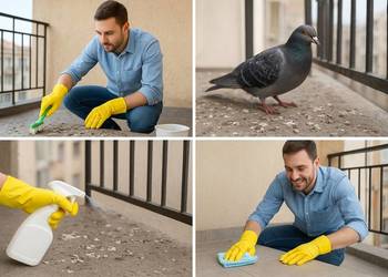 Ile kosztuje sprzątanie balkonu z ptasich odchodów, Wrocław, cennik