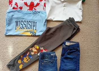 Ubrania chłopięce 128