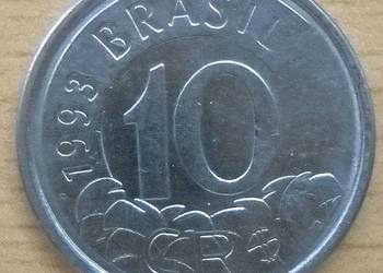 BRAZYLIA-10 CRUZEIROS-1993 r (MRÓWKOJAD)