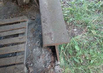 Stalowy element, odcinek wielkiego teownika
