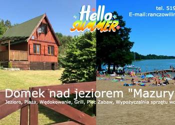 Domek nad jeziorem Dadaj Mazury | Blisko plaży, cisza i spokój, od 450 zł/d