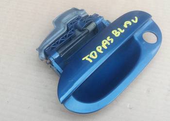 BMW E39 E38 Klamka Lewa przód Topasblau Topas blau