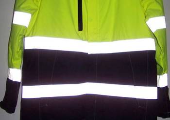 Tranemo FR zimowa kurtka r.56 XL trudnopalna, high visibility