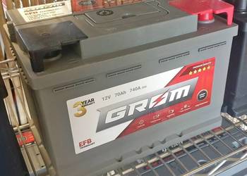 Akumulator 70Ah 740A GROM EFB START&STOP Akumulator 70Ah 740A GROM EFB START&STOP