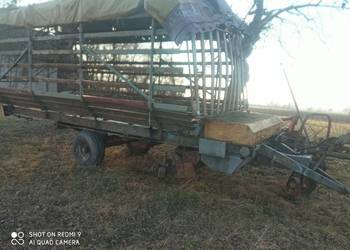 Przyczepa samozbierająca duża zamiana na kiprującą