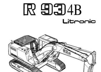 Liebherr R934 R934B instrukcja obsługi PL