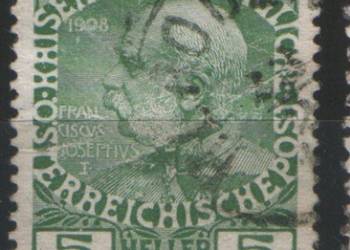 Zn. Austria  Mi 142 kas 1908