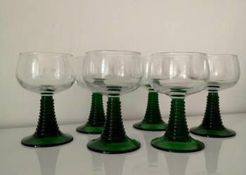 Kieliszki Remery 6 sztuk vintage Francja