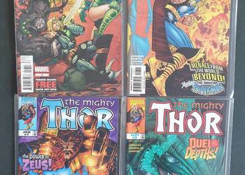 The Mighty Thor - 4 komiksy Marvel USA