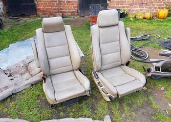 Bmw e34 fotele przód  + kanapa tył