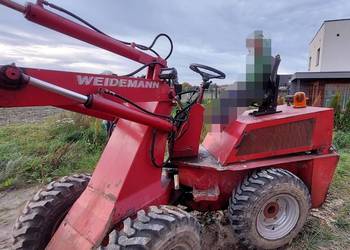Weidemann ładowarka + widły + ramię kopiące