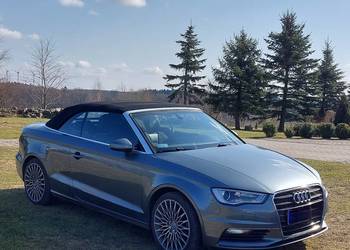 Audi A3 Cabriolet   z manualną skrzynią biegów rocznik 2015