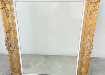 Złota rama do lustra obrazu, drewniana w stylu barokowym 98/78cm