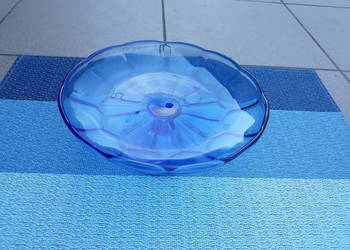 Patera szkło kolorowe PRL.