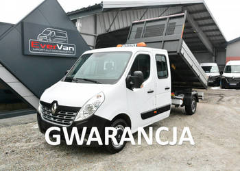 Renault Master wywrotka max 6-osobowa brygadówka doka servis