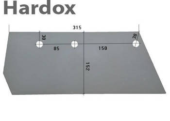 Lemiesz 300ha! HARDOX 415084/P części do pługa KYLLINGSTAD
