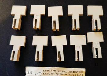 Przycisk magnetofonowy VINTAGE-UNITRA 10szt.szary