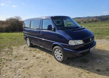 Volkswagen Caravelle 2.5 T4 syncro 4x4 z blokadą i dwustrefową klimatyzacją