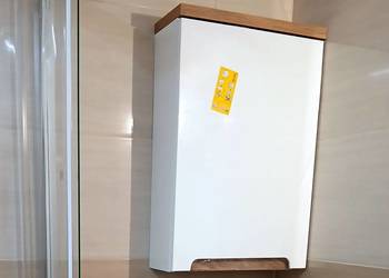 Nowa szafka łazienkowa wisząca Defra Space 40 biała/dąb