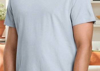 niebieski t-shirt męski Sinsay, rozm. L