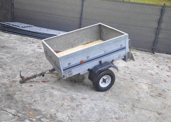 Przyczepka Lekka DBD RV380 Zarejestrowana Do Quada Malucha Fiat 126 50kg