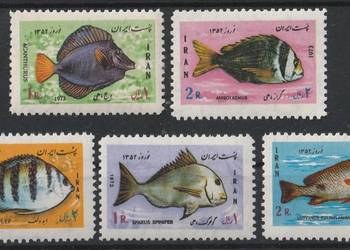 IRAN - RYBY - 1973 - CZYSTE **