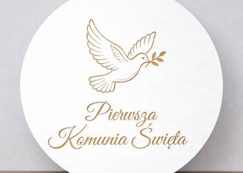 Tablica powitalna na komunię