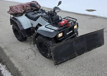 Quad Kawasaki klf 400 4x4 półautomat plug wyciagarka led quad 4x4