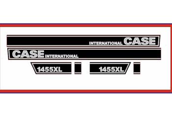 Naklejki ciągnik traktor Case International 1455 XL Nalepki Komplet