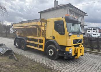 Volvo fe340 6x4 piaskarka solarka econ 2012 +pług euro5 manual