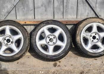 Felgi aluminiowe Aluett 15" 7J ET35 4x100 – 3 sztuki  na części