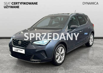 Seat Arona VAT 23% FR 1.0TSI 110KM M6 2022/2023 r., salon PL, I wł. gwaran…