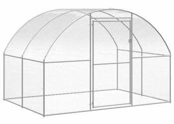 vidaXL Klatka zewnętrzna dla kurcząt, 3x2x2 m(SKU:171463)