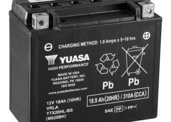 Akumulator Yuasa YTX20HL-BS 18Ah 310A