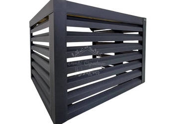 Osłona pompy ciepła 100x60x70 cm antracyt Zabudowa ID861