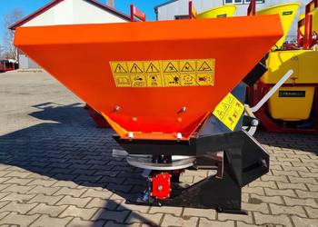 Rozsiewacz DEMAROL dwutalerzowy NOWY niski kosz