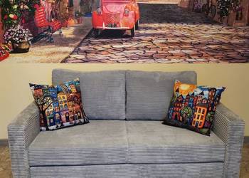 Sofa amerykanka sztruksowa