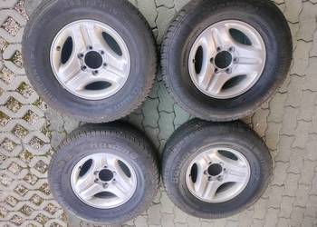 Sprzedam  alufelgi OE do LC CRUISER J90 J95 z oponami