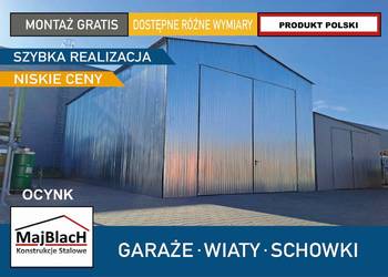 Blaszak Ocynk - Wiata - Hala - Magazyn -Garaże - Profil – Maj-BlacHDUŻY PRA