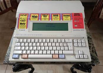 Zabytkowa Maszyna do pisania CANON StarWriter 400 jak Laptop Vintage